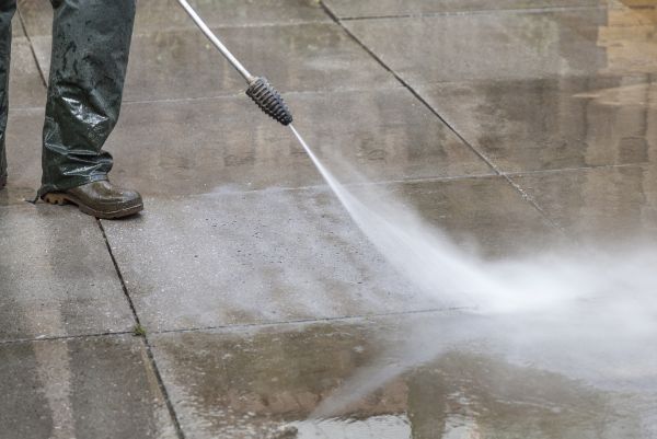Concrete Power Washing in Portland