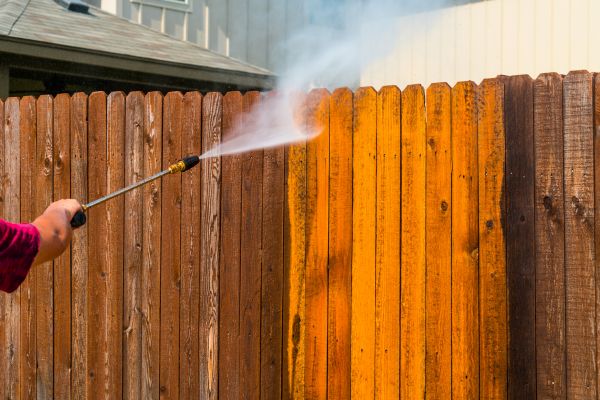 Fence Pressure Cleaning in Portland