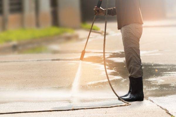 Residential Concrete Cleaning in Portland