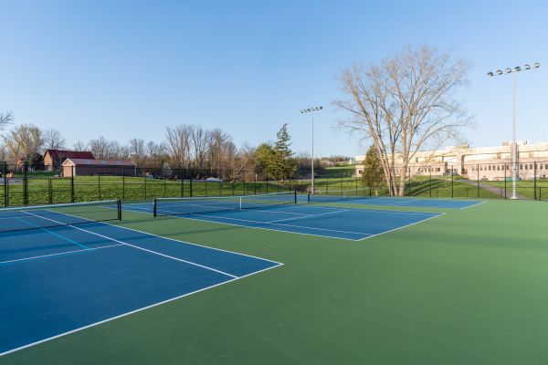 Tennis Court Cleaning in Portland