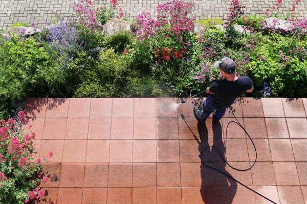 Patio Power Washing in Portland