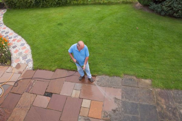 Pavers Pressure Washing in Portland