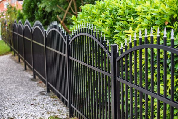 Iron Fence Pressure Washing in Portland