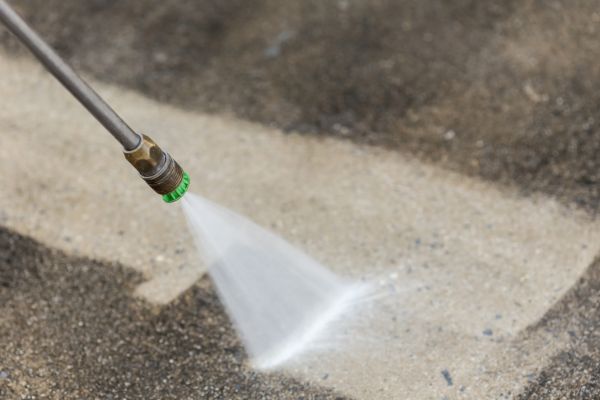 Concrete Patio Cleaning in Portland