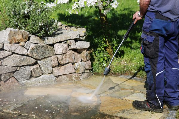 Stone Pressure Washing in Portland