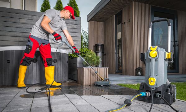 Concrete Patio Washing in Portland