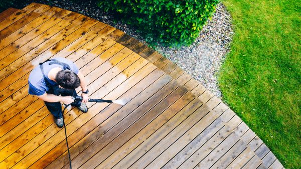 Deck Pressure Cleaning in Portland