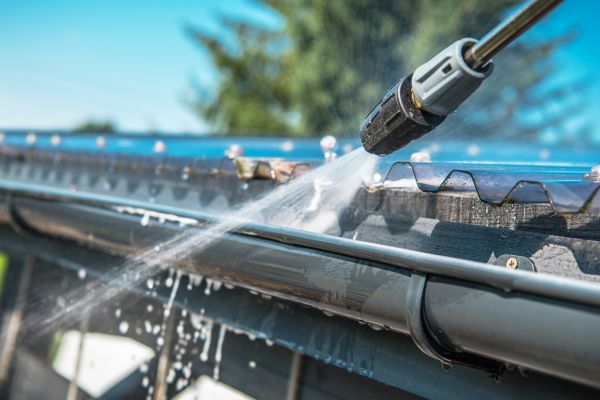 Gutter Jet Washing in Portland