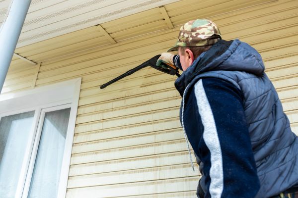 Vinyl Siding Pressure Cleaning in Portland