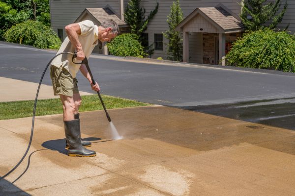 Concrete Dirt Removal in Portland