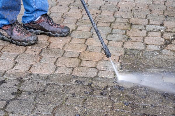 Stone Patio Cleaning in Portland